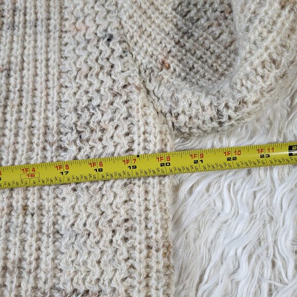 Vintage Chunky Pendleton Wool Cardigan knit Sweater Size Small - Picture 8 of 15